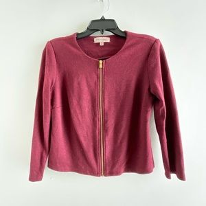Philosophy Top Burgundy/Maroon